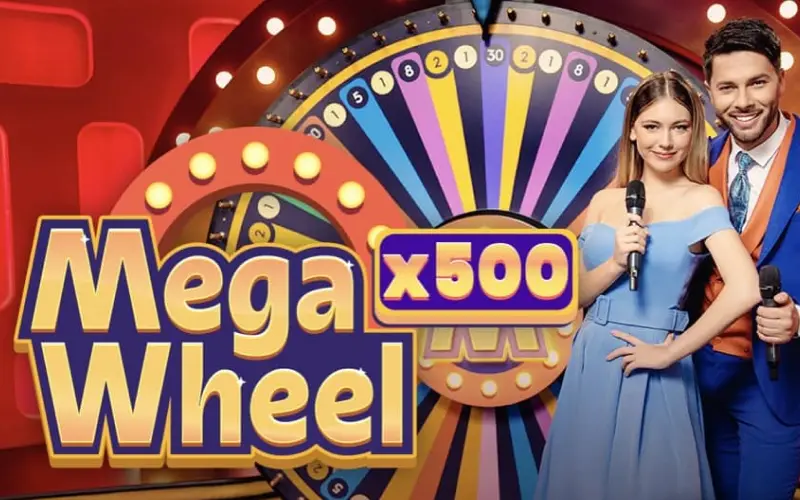 Spin the Mega Wheel live and win cash prizes at Melbet Casino.