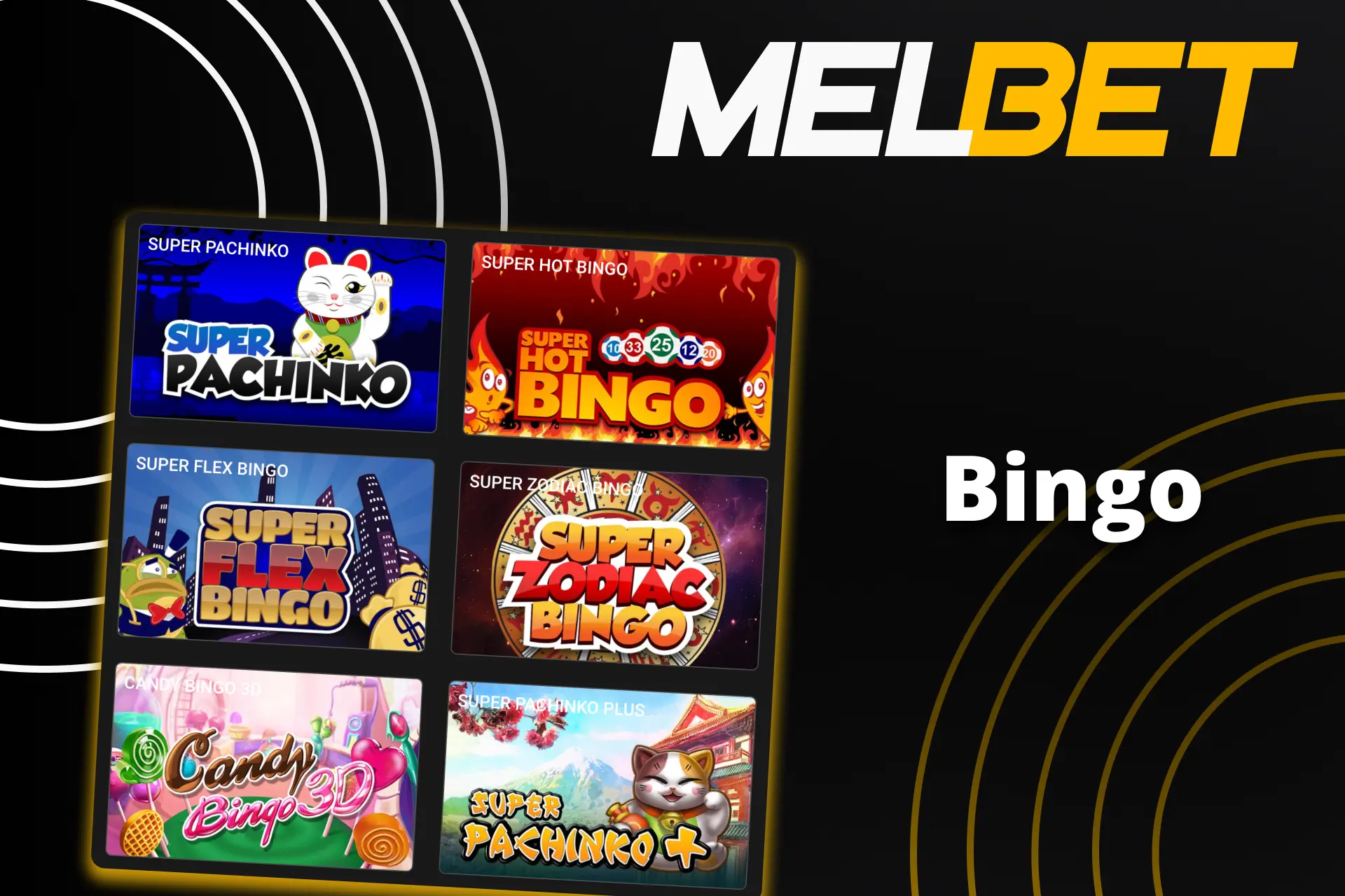 Play live keno games on the Melbet online casino.