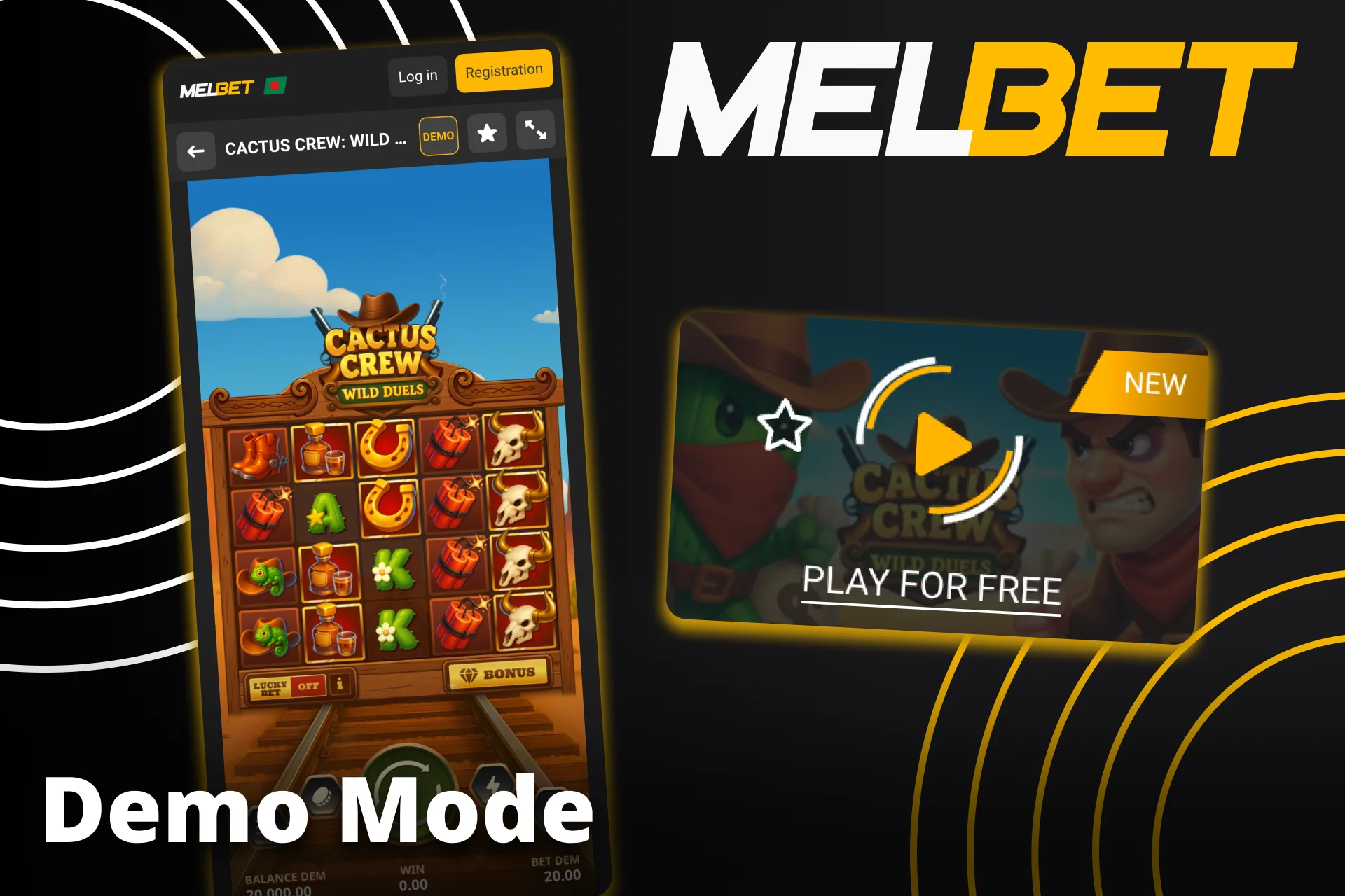 Try new casino games in Melbet demo mode.
