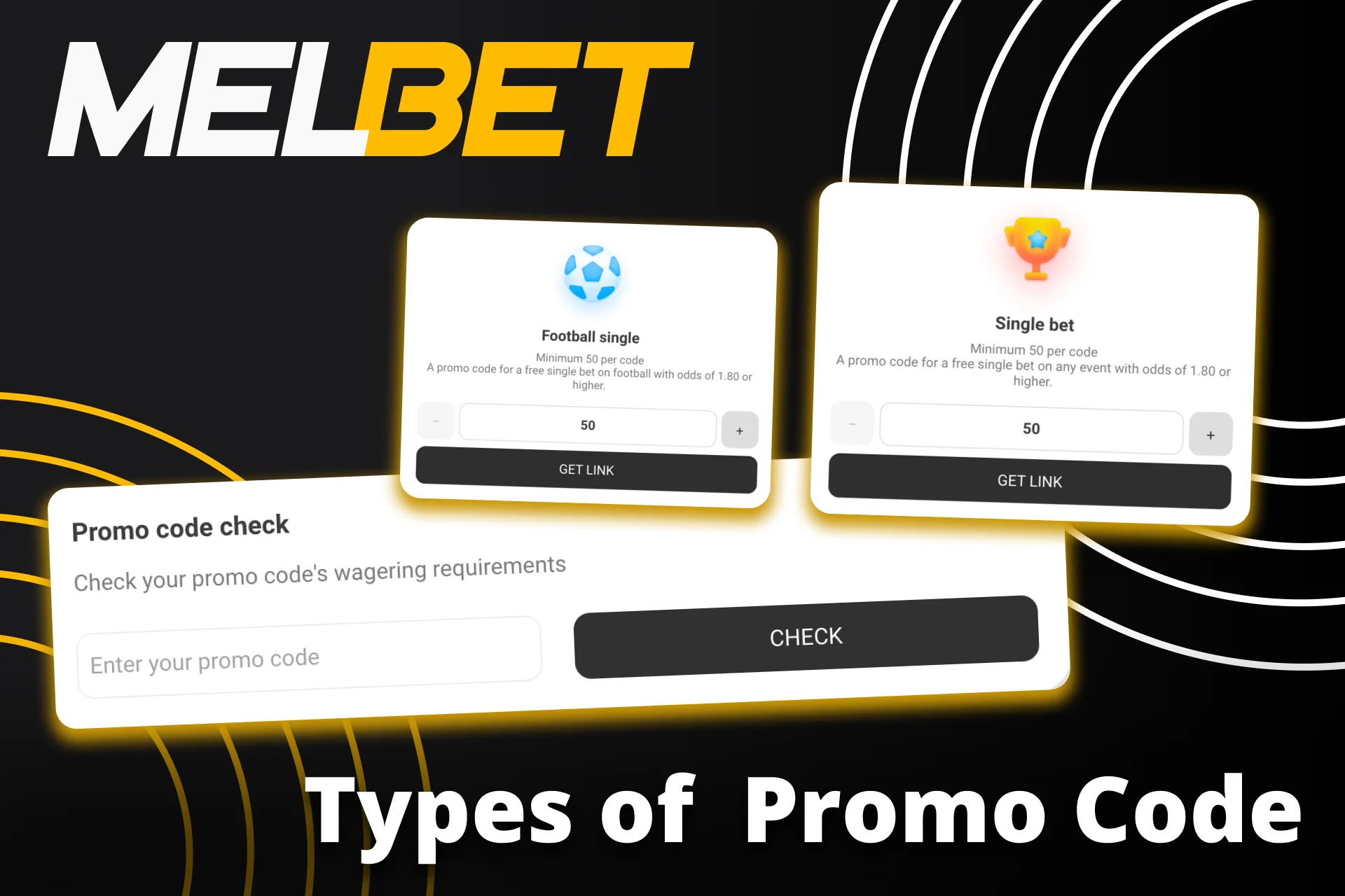 Melbet offers registration promo code and promo code store.