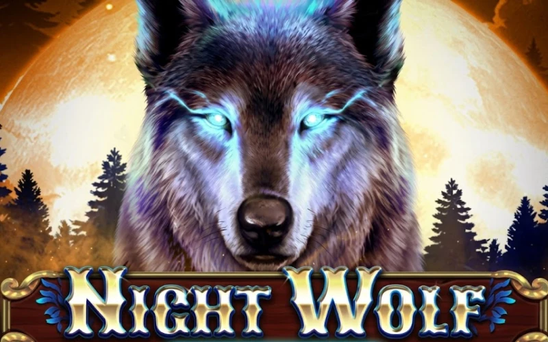 Enjoy the official Melbet Night Wolf slot game by Spinomenal.