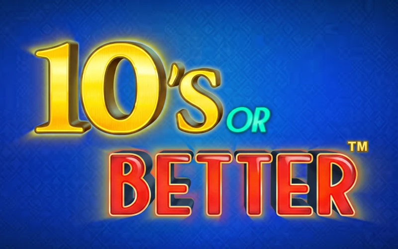 Play the official Melbet Tens or Better video poker classic.