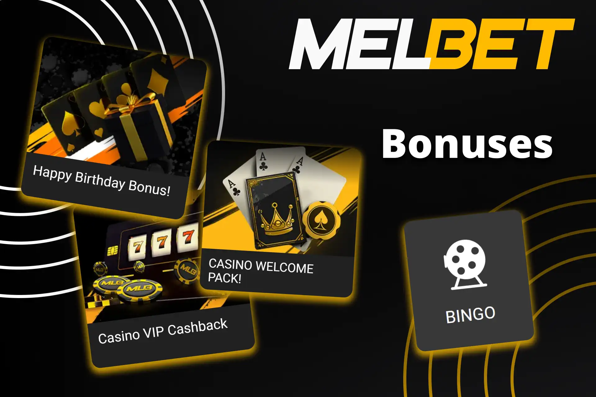 Melbet Bingo খেলার জন্য বোনাস প্রদান করে।